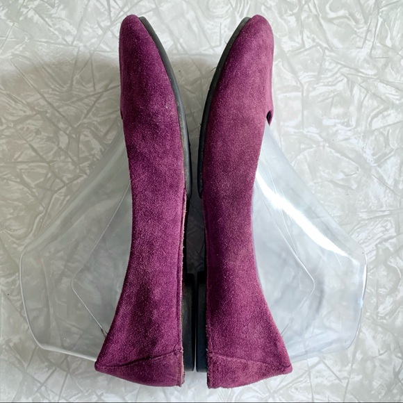Born Shoes Born Eggplant Suede Stowaway Flats 65 Poshmark